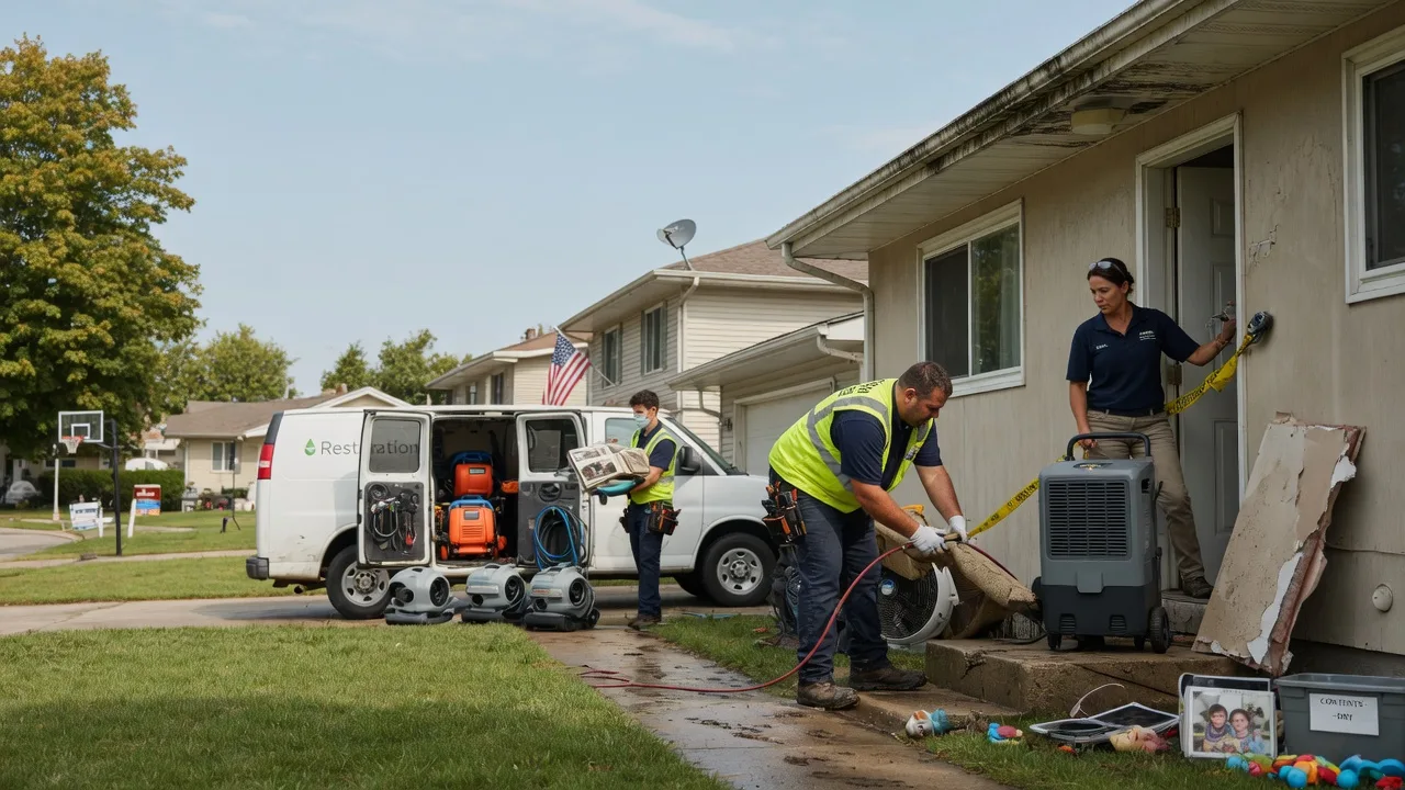 Water Damage Restoration in Saint Joseph, IL near me